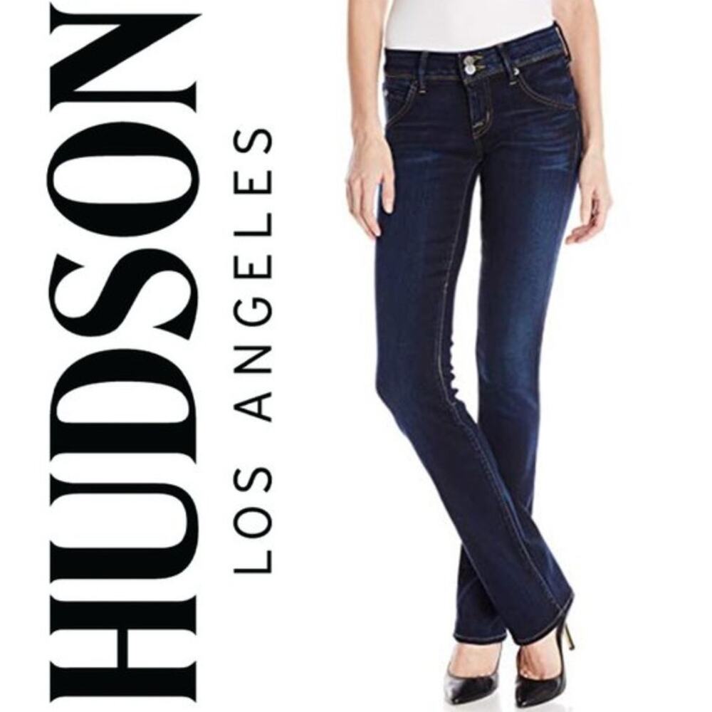HUDSON LOS ANGELES Slim Dark Blue Denim Jeans – Size 27